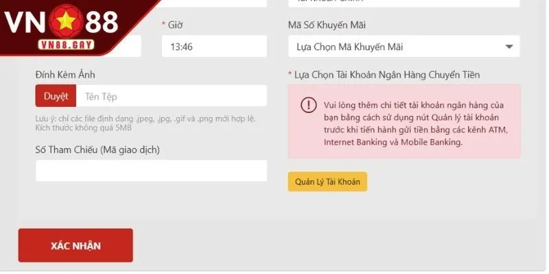 Lưu ý quan trọng 