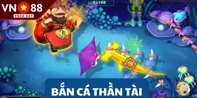 Thiết kế lối chơi bắn cá Thần Tài đơn giản nhưng cuốn hút 