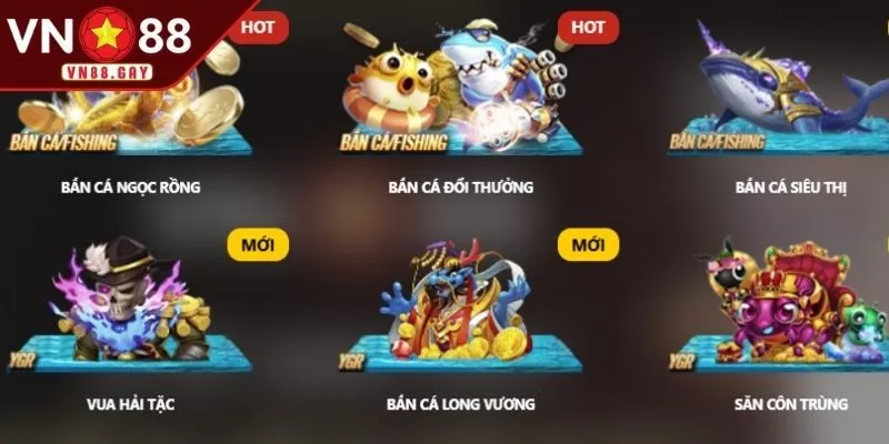 Tổng quan về thế giới bắn cá VN88 hấp dẫn