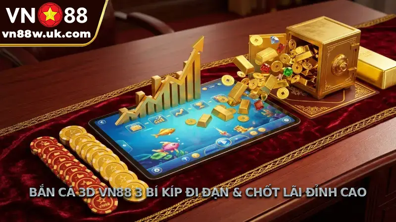 Bắn Cá 3D VN88 3 Bí Kíp Đi Đạn & Chốt Lãi Đỉnh Cao Bắn Cá 3D VN88 3 Bí Kíp Đi Đạn & Chốt Lãi Đỉnh Cao