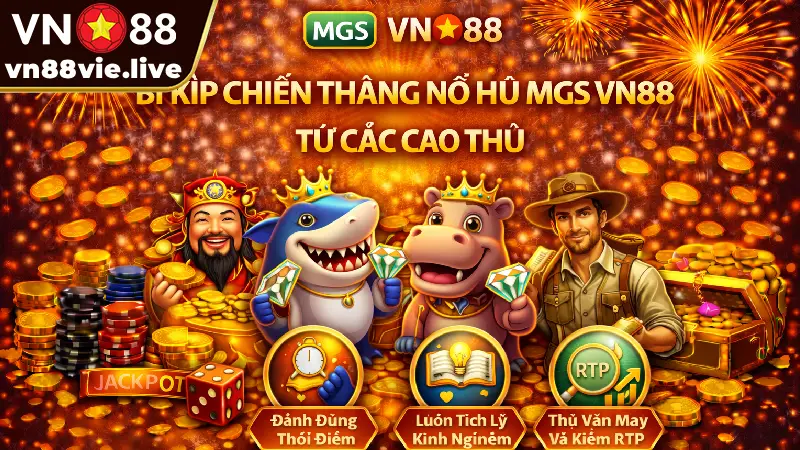 Bí Kíp Chiến Thắng Nổ Hũ MGS VN88 - Từ Các Cao Thủ Bí Kíp Chiến Thắng Nổ Hũ MGS VN88 - Từ Các Cao Thủ