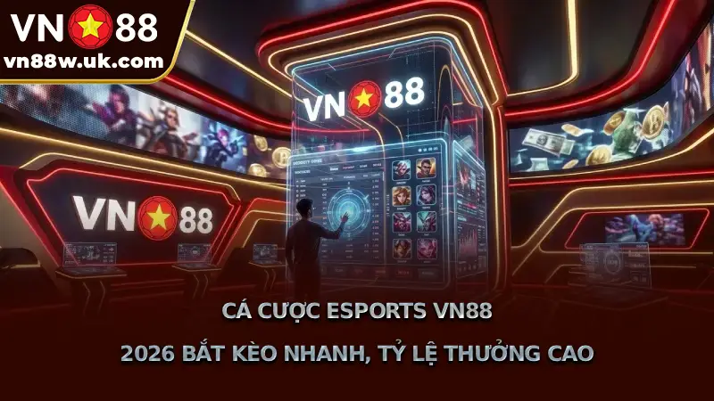 Cá Cược Esports VN88 2026 Bắt Kèo Nhanh, Tỷ Lệ Thưởng Cao Cá Cược Esports VN88 2026 Bắt Kèo Nhanh, Tỷ Lệ Thưởng Cao
