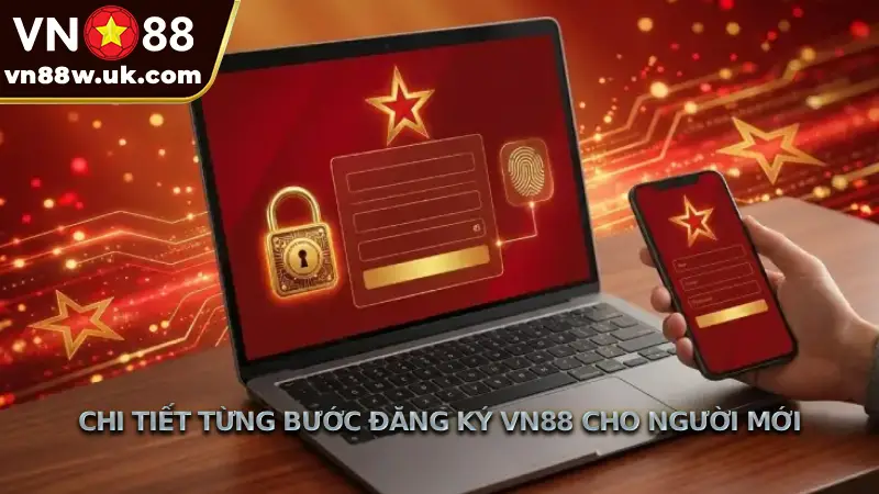 Chi tiết từng bước đăng ký VN88 cho người mới Chi tiết từng bước đăng ký VN88 cho người mới