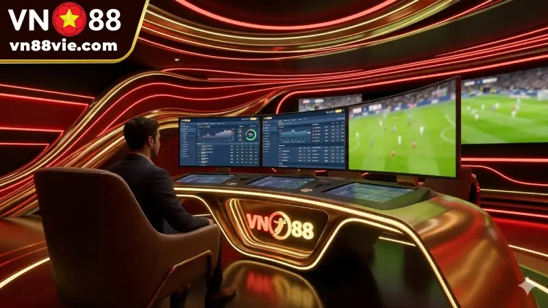 Không gian sảnh thể thao MSB với giao diện hiện đại và thông tin odds trực quan trên VN88 Không gian sảnh thể thao MSB với giao diện hiện đại và thông tin odds trực quan trên VN88