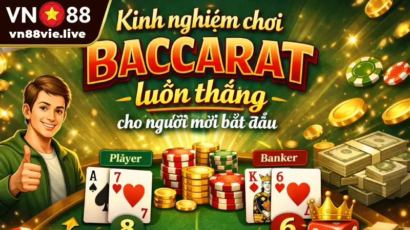 Kinh nghiệm chơi Baccarat luôn thắng cho người mới bắt đầu Kinh nghiệm chơi Baccarat luôn thắng cho người mới bắt đầu