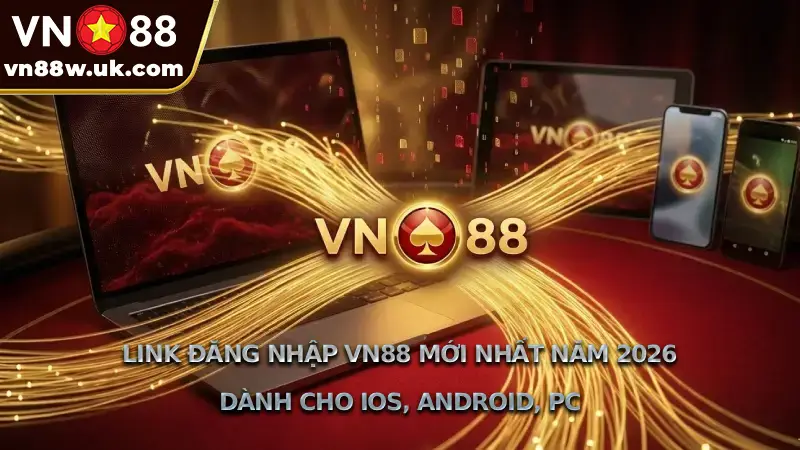 Link đăng nhập VN88 mới nhất năm 2026 dành cho IOS, Android, PC Link đăng nhập VN88 mới nhất năm 2026 dành cho IOS, Android, PC