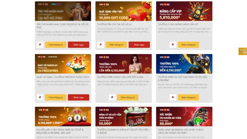 VN88 – Link Vào VN88 Chính Thức 2026 | Nhận 88K Cược Miễn Phí VN88 – Link Vào VN88 Chính Thức 2026 | Nhận 88K Cược Miễn Phí