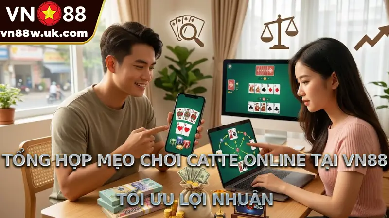 Tổng hợp mẹo chơi Catte online tại VN88 tối ưu lợi nhuận