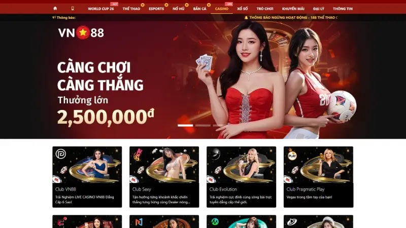 Trải Nghiệm Web VN88 Siêu Tốc & App Mobile Không Giật Lag Trải Nghiệm Web VN88 Siêu Tốc & App Mobile Không Giật Lag
